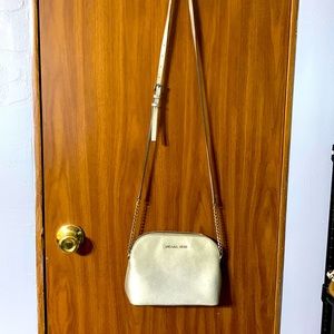 Michael Kors silver cross body